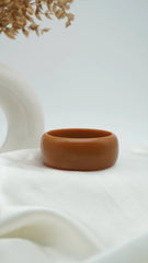 Toffee Loop Resin Bangle