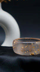 Golden Dust Resin Bangle