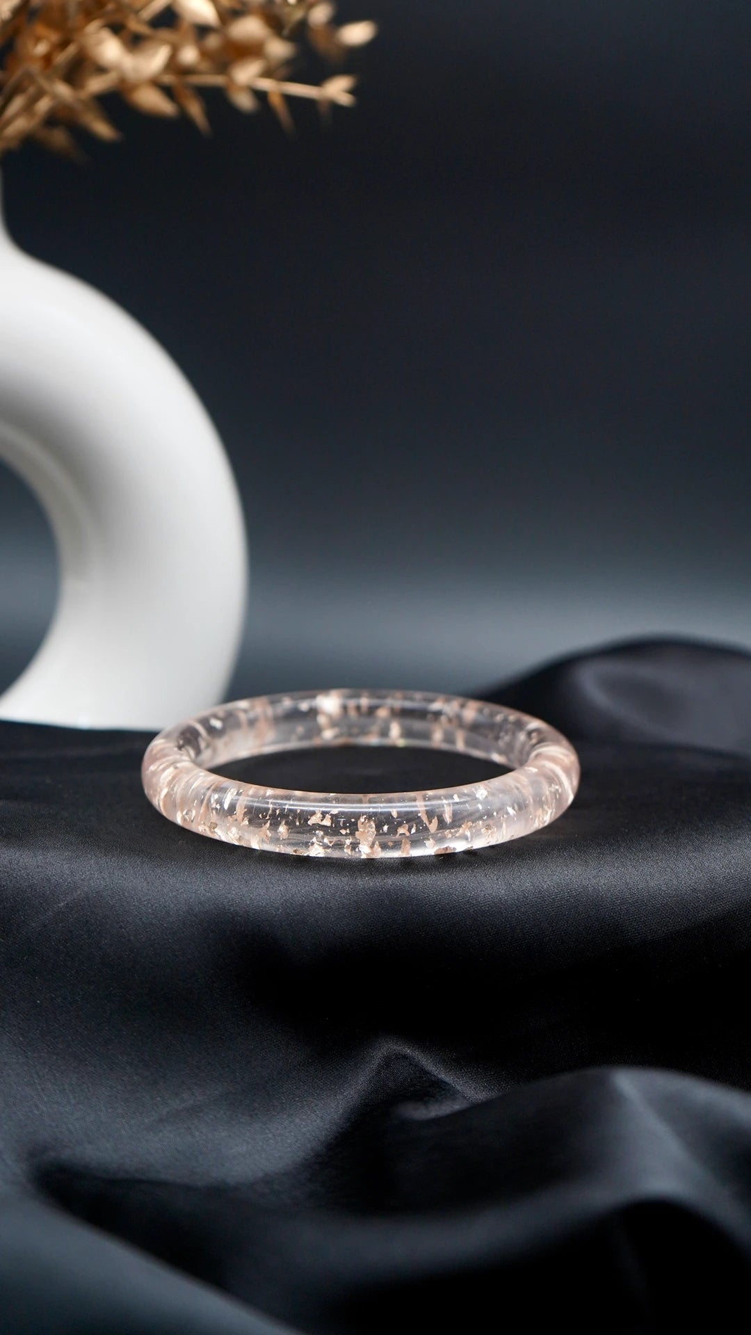 Rosé Line Resin Bangle