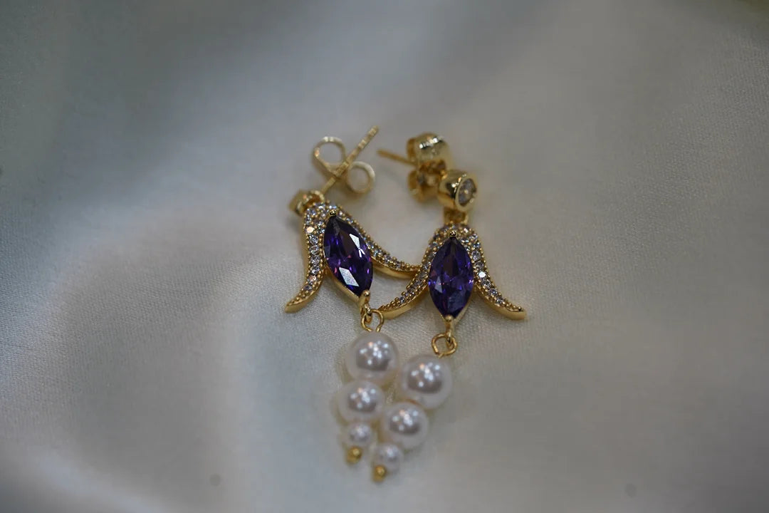 Purple Majesty Earrings