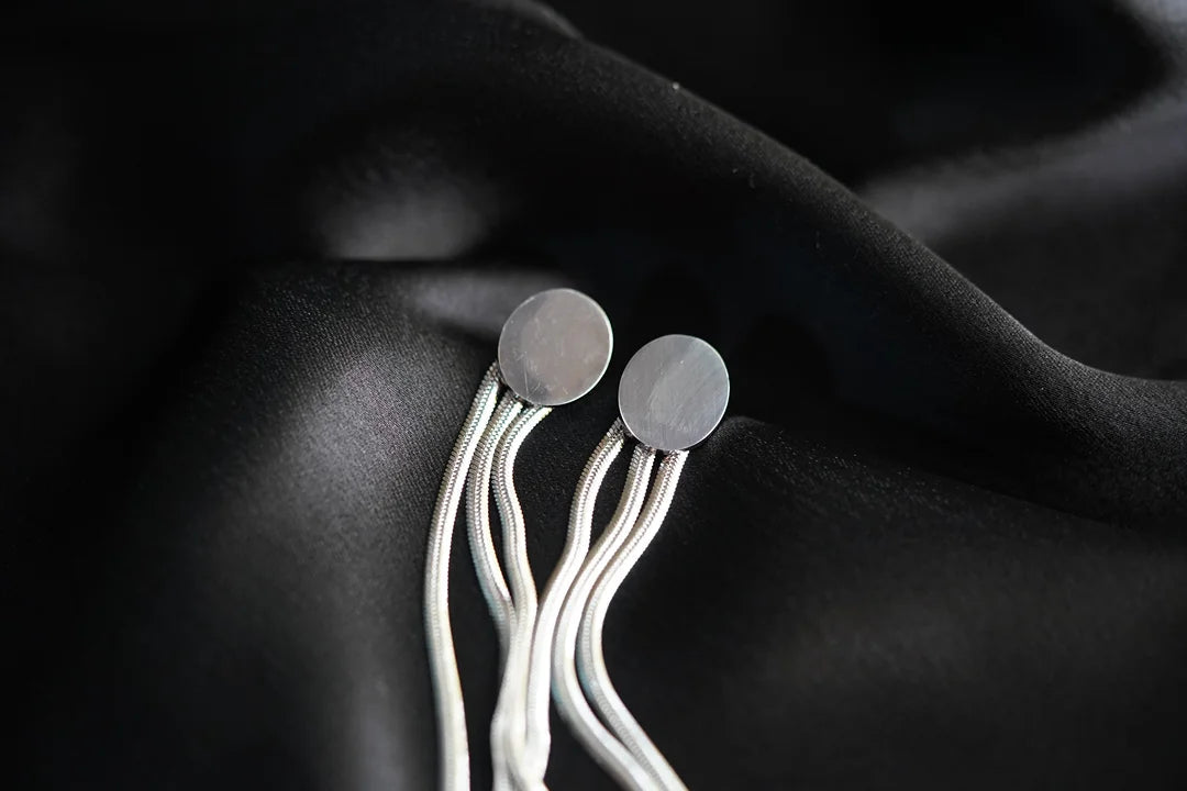 Silver Twilight Dangler Earrings