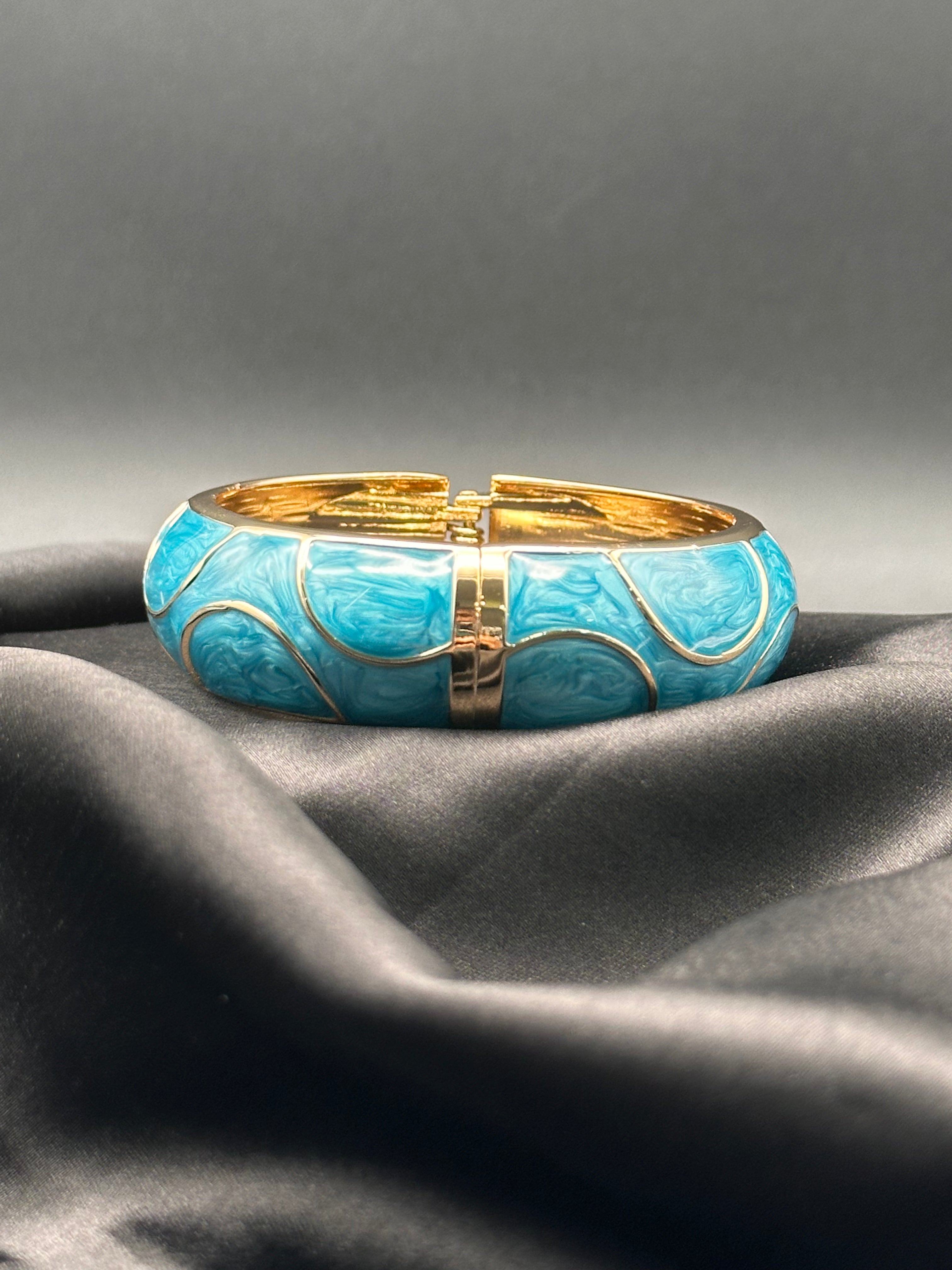 Luna Blue Bangle