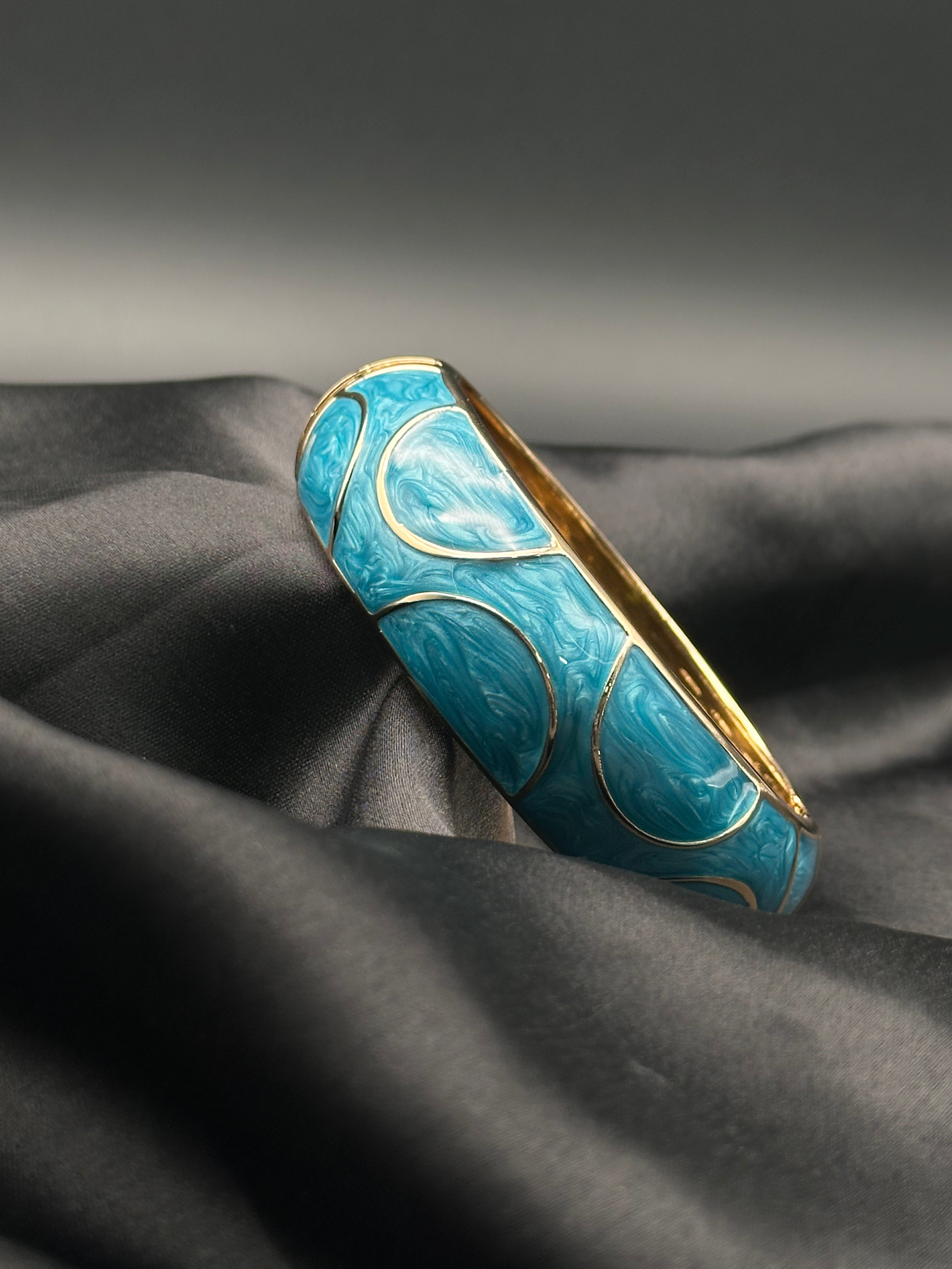 Luna Blue Bangle